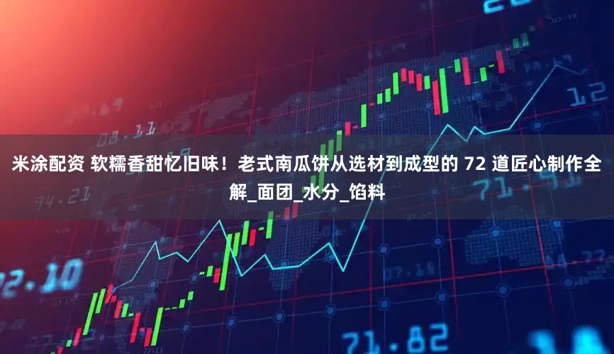米涂配资 软糯香甜忆旧味！老式南瓜饼从选材到成型的 72 道匠心制作全解_面团_水分_馅料