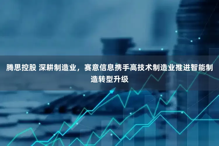 腾思控股 深耕制造业，赛意信息携手高技术制造业推进智能制造转型升级